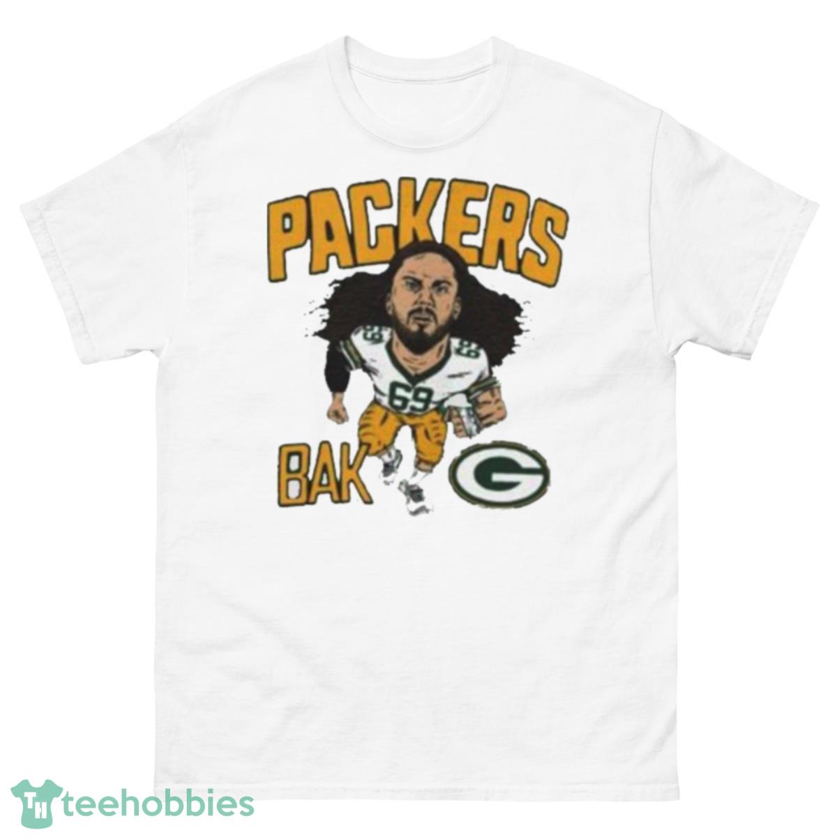 Packers Homage #69 Bak Shirt - 500 Men’s Classic Tee Gildan