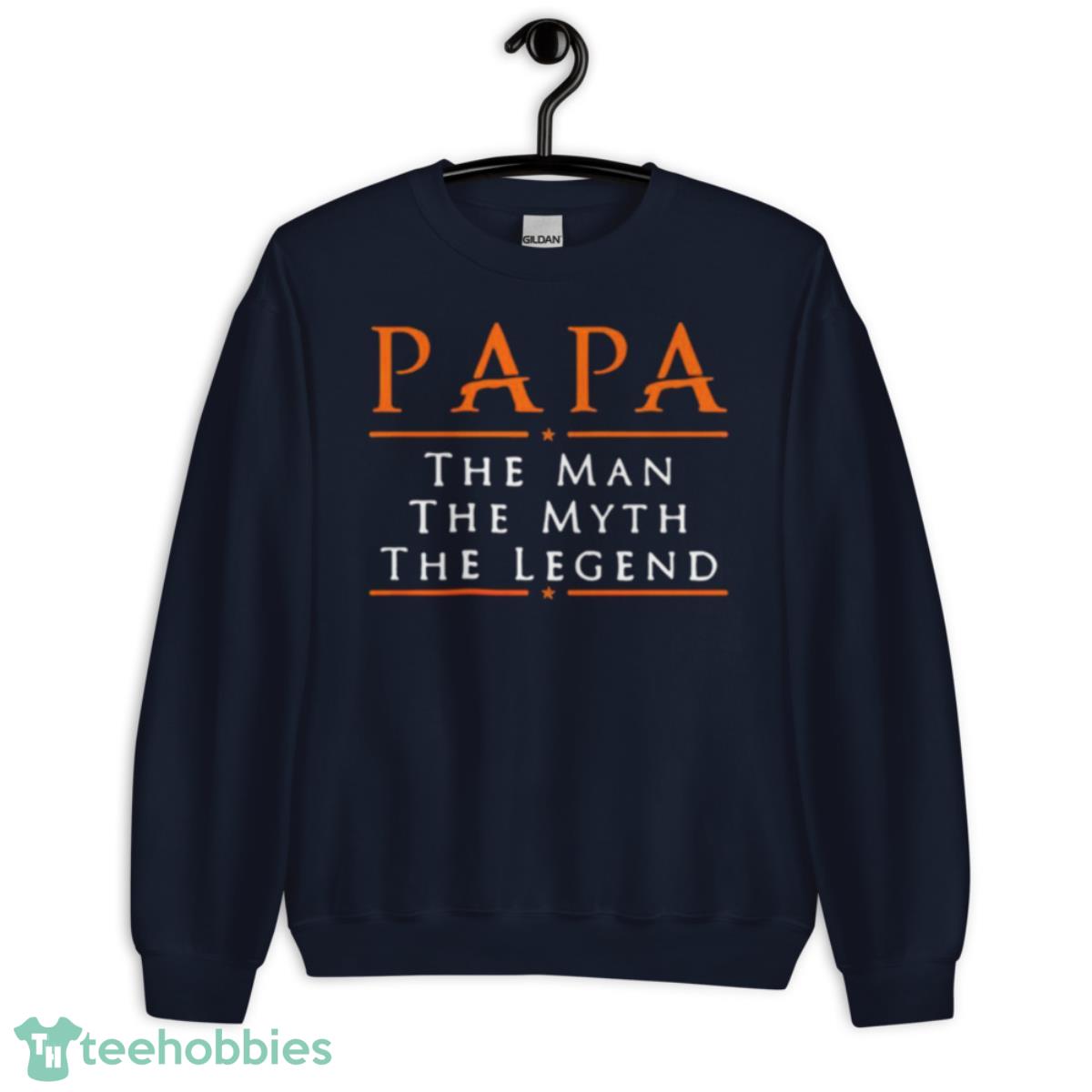 Pappy the man the myth the legend shirt - Unisex Crewneck Sweatshirt-1