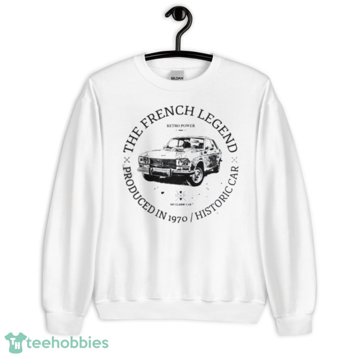 Peugeot 304 Coupe Vintage Car Shirt - Unisex Heavy Blend Crewneck Sweatshirt