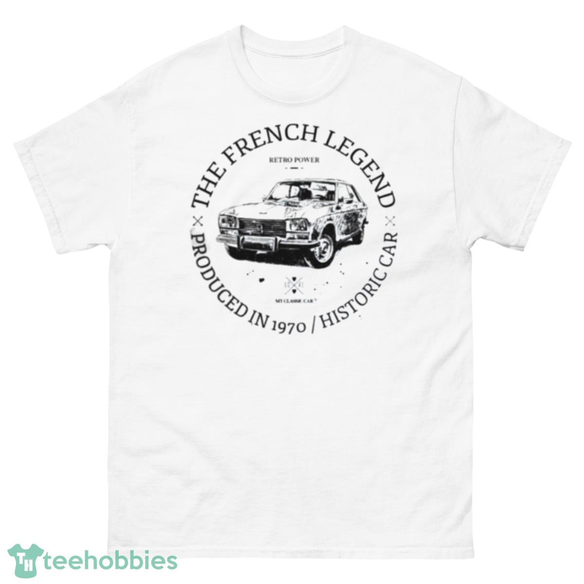 Peugeot 304 Coupe Vintage Car Shirt - 500 Men’s Classic Tee Gildan