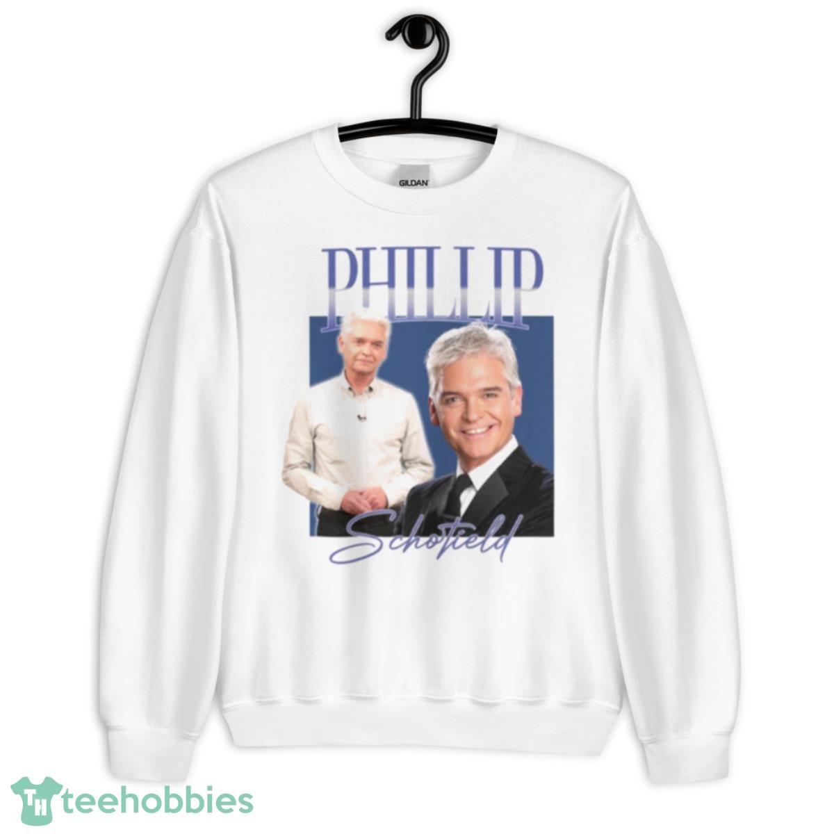 Phillip Schofield Collage Design Shirt - Unisex Heavy Blend Crewneck Sweatshirt