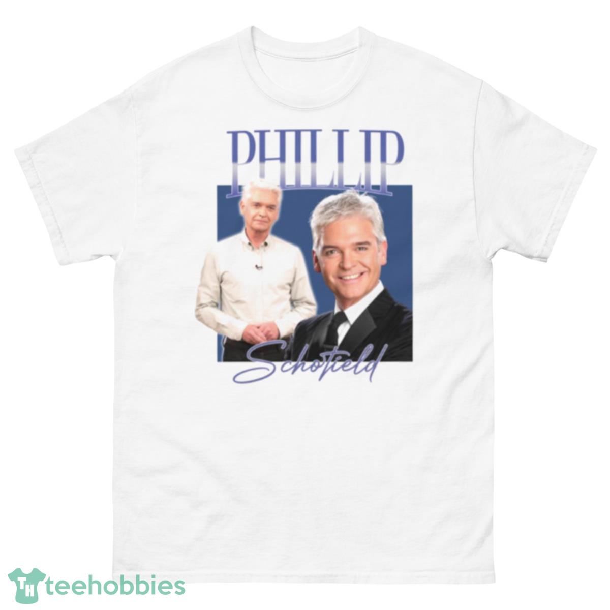 Phillip Schofield Collage Design Shirt - 500 Men’s Classic Tee Gildan