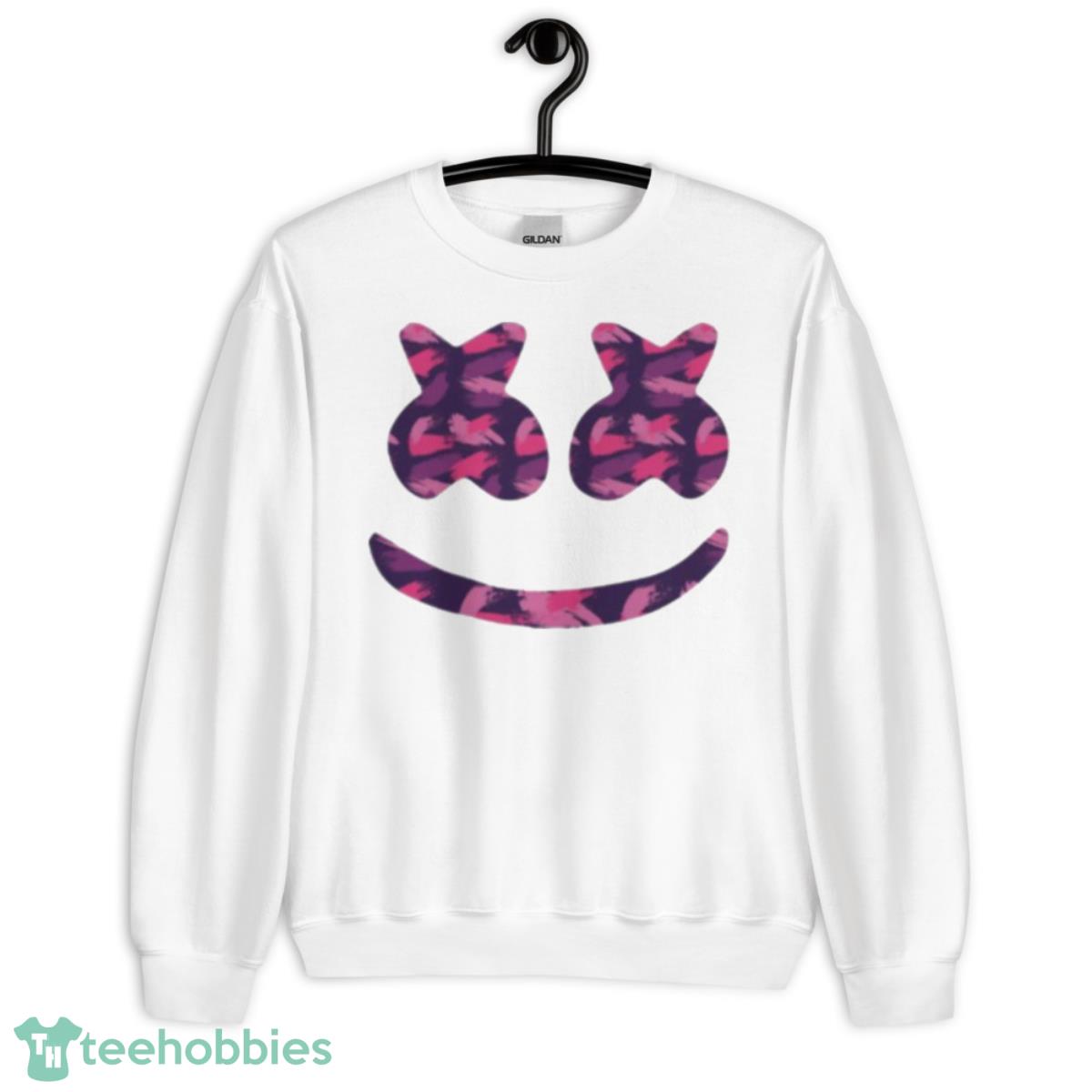 Pink Art Marshmello Shirt - Unisex Heavy Blend Crewneck Sweatshirt