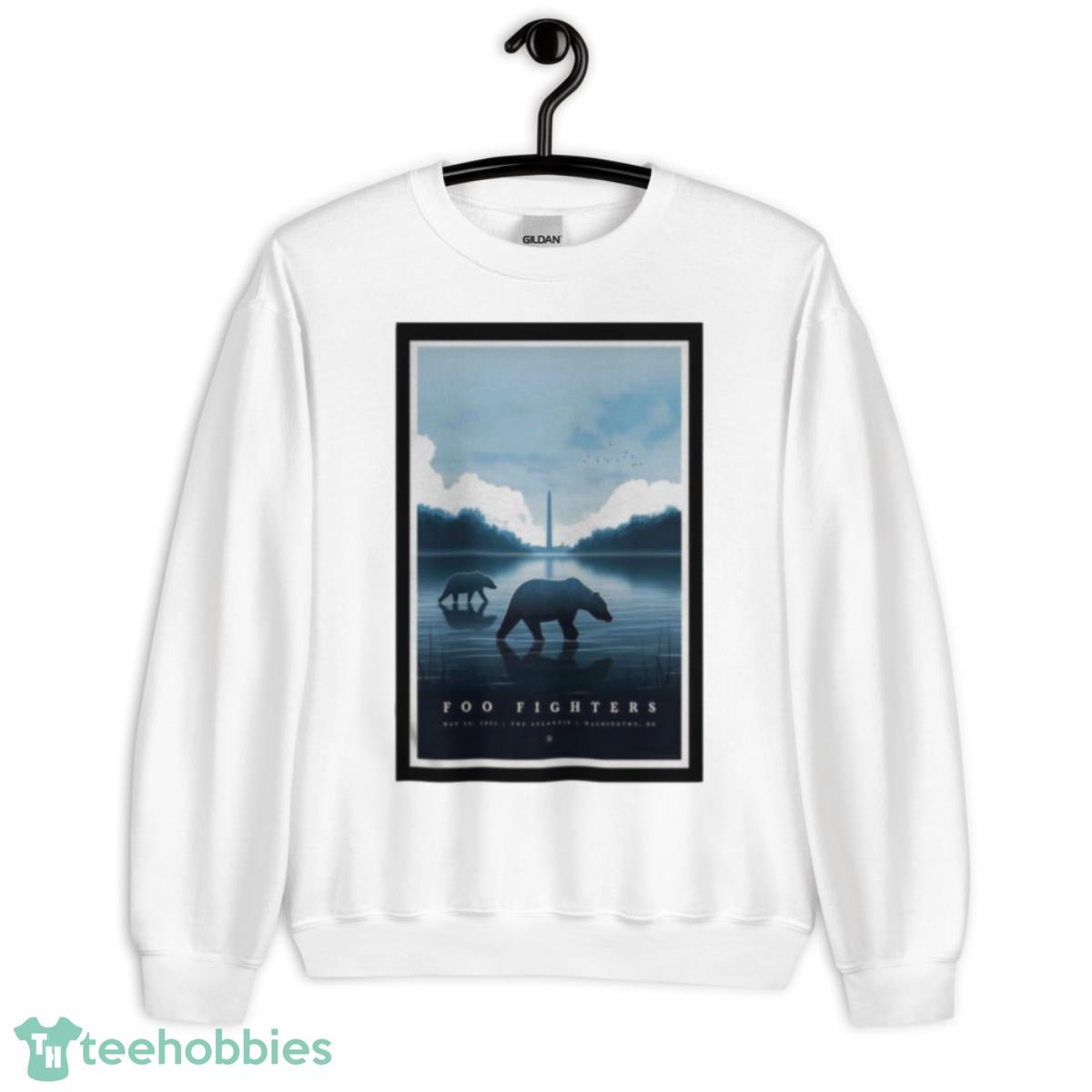 Poster Foo Fighters Washington 2023 Shirt - Unisex Heavy Blend Crewneck Sweatshirt