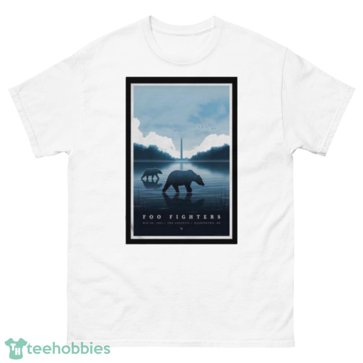 Poster Foo Fighters Washington 2023 Shirt - 500 Men’s Classic Tee Gildan