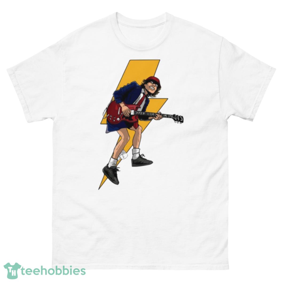 Rock Retro Rock Band Acdc 90s Shirt - 500 Men’s Classic Tee Gildan