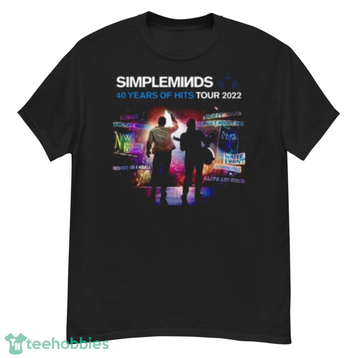 Sample Minds 40 Years Of Hits American Tour 2022 shirt - G500 Men’s Classic T-Shirt