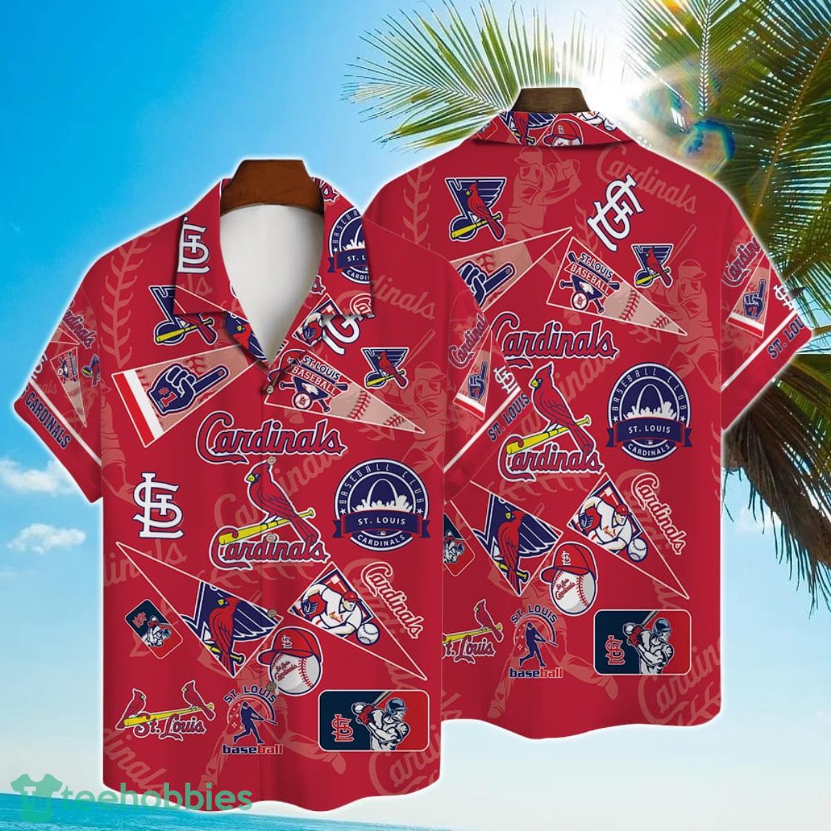 St. Louis Cardinals Major League Baseball 3D Print Hawaiian Shirt For Men  Women