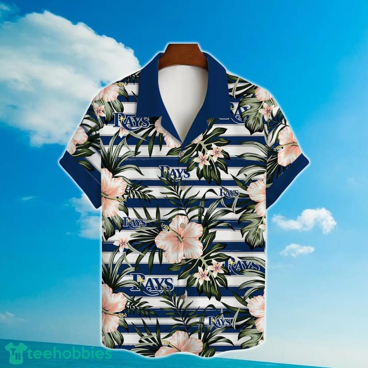 LIMITED] Tampa Bay Rays MLB-Summer Hawaiian Shirt And Shorts