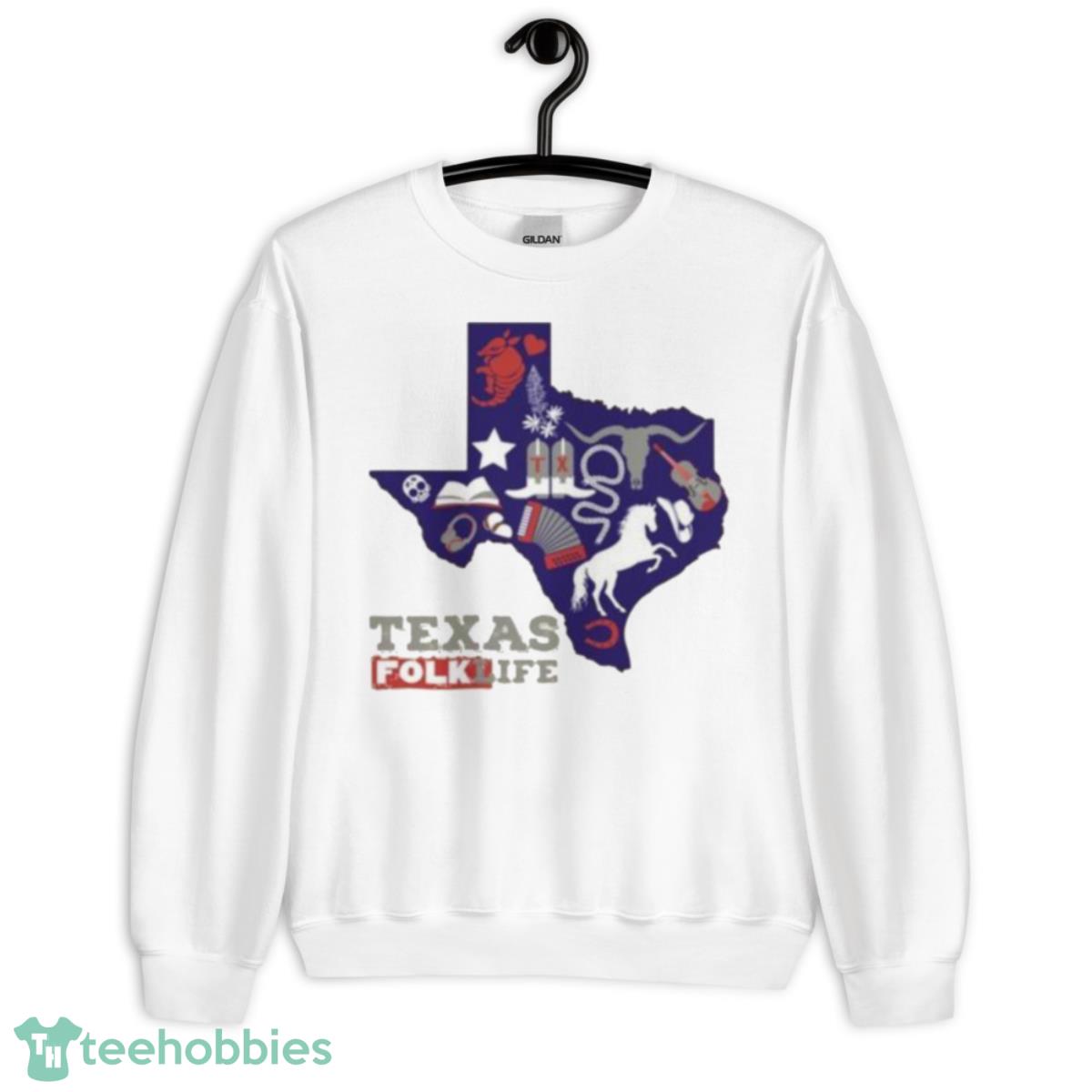 Texas Folklife Shirt - Unisex Heavy Blend Crewneck Sweatshirt