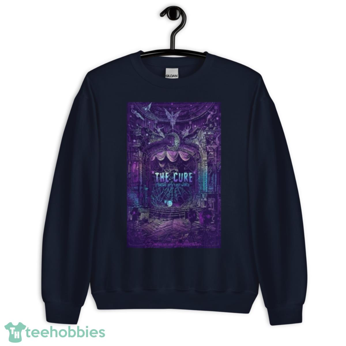 The Cure Poster Boston Xfinity Center 2023 Shirt - Unisex Crewneck Sweatshirt-1