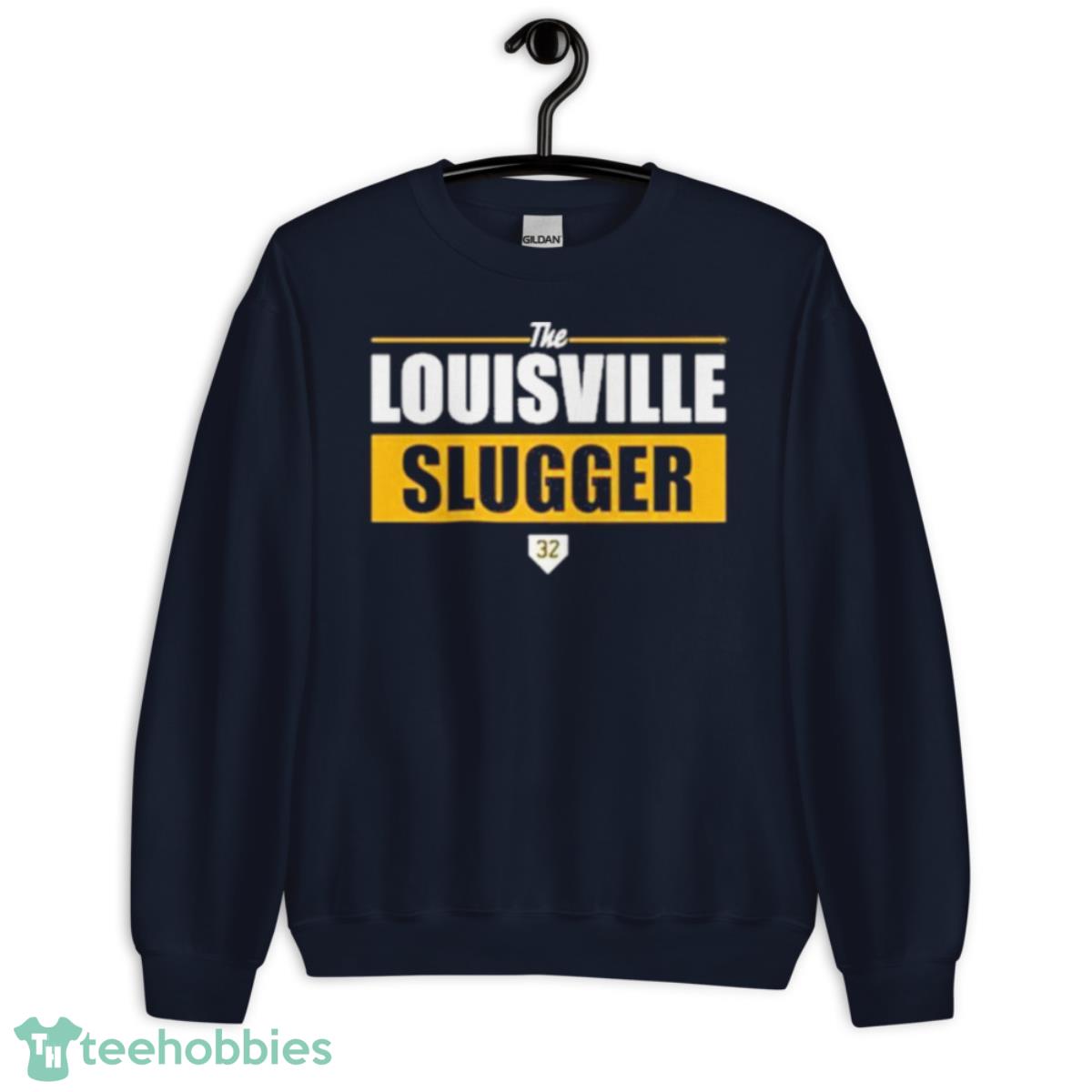 The Louisville Slugger 32 For Pittsburgh Vintage Shirt - Unisex Crewneck Sweatshirt-1