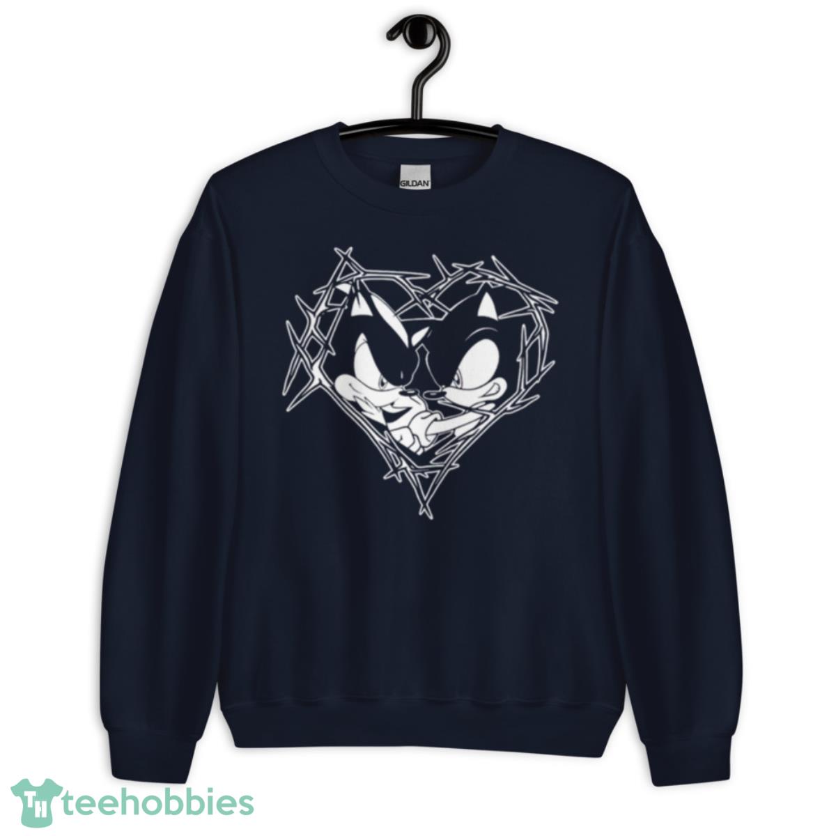 The Lovers Sonic The Hedgehog shirt - Unisex Crewneck Sweatshirt-1