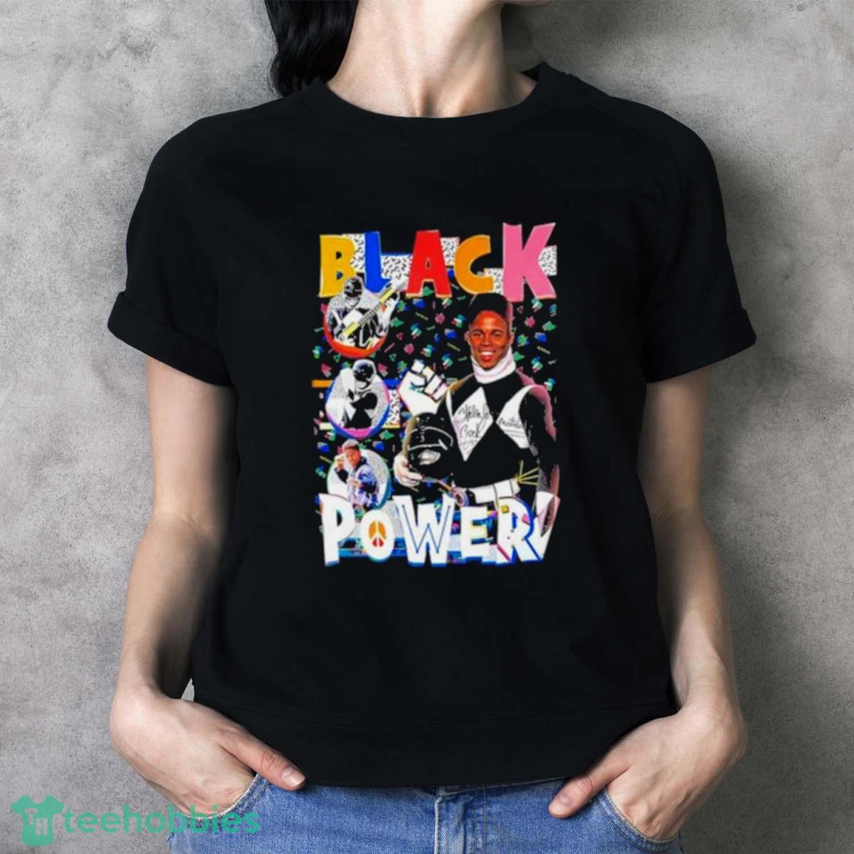 2023 Black Power T Shirt - Ladies T-Shirt