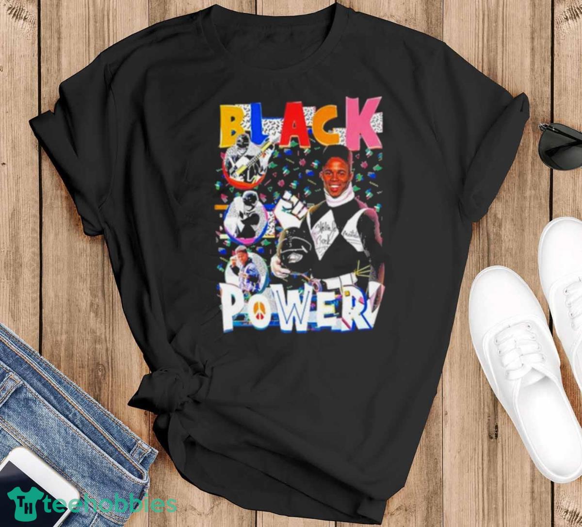 2023 Black Power T Shirt - Black T-Shirt