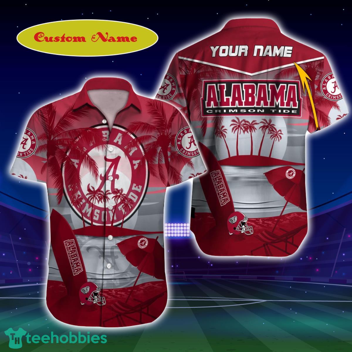 Alabama Crimson Tide NCAA Custom Name Hawaiian Shirt Impressive Gift For Men And Women Product Photo 1