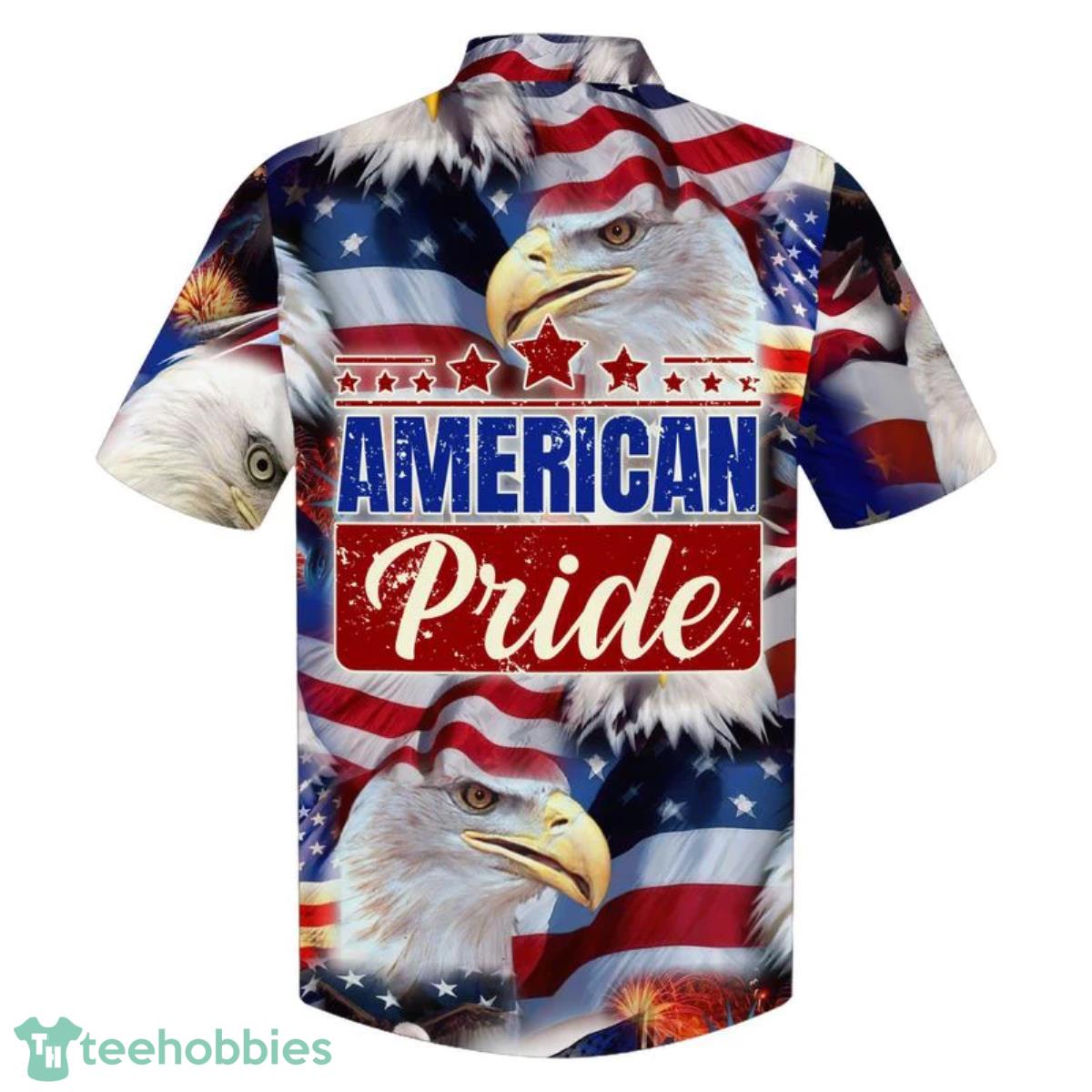 American Pride Bald Eagles Hawaiian Shirt For Men Women Product Photo 2