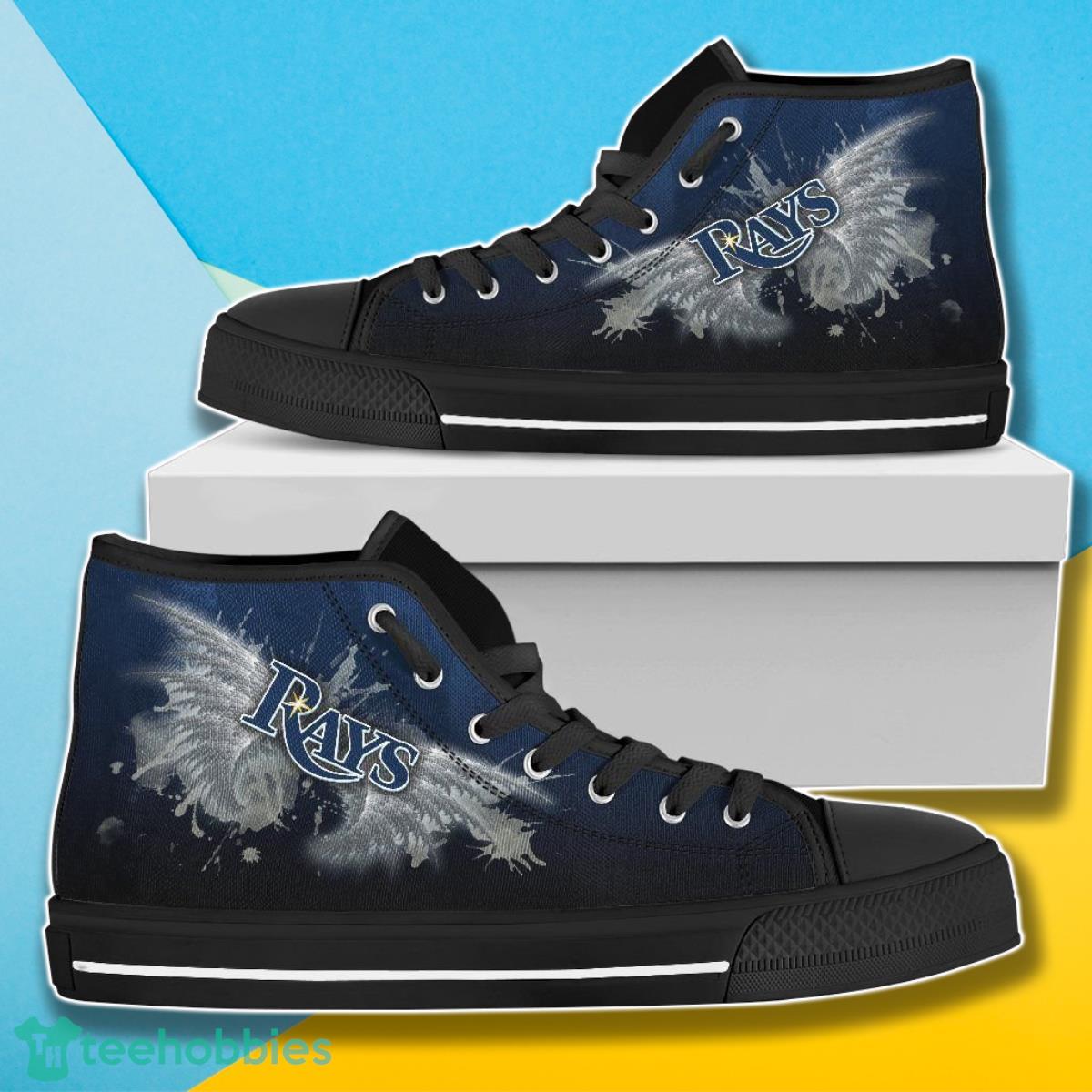 Angel Wings Tampa Bay Rays MLB High Top Shoes For Men Women Fans Product Photo 1