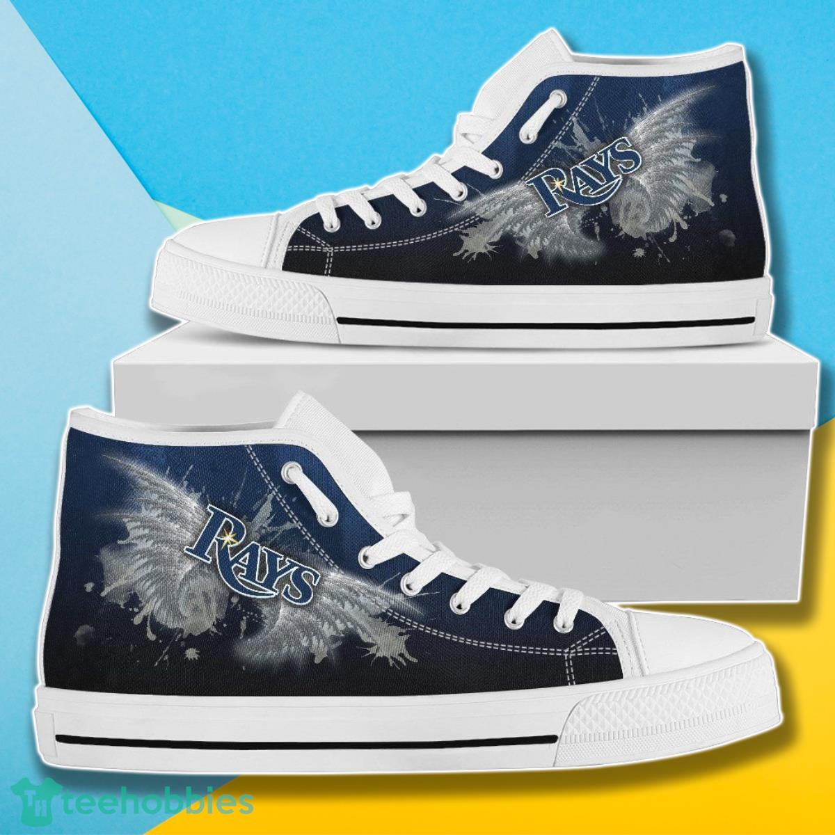 Angel Wings Tampa Bay Rays MLB High Top Shoes Gift For Men Women Fans Product Photo 1