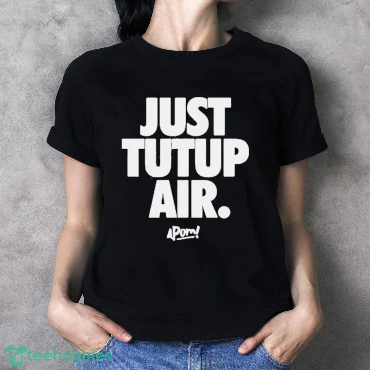 Apom Merch Just Tutup Air Shirt - Ladies T-Shirt