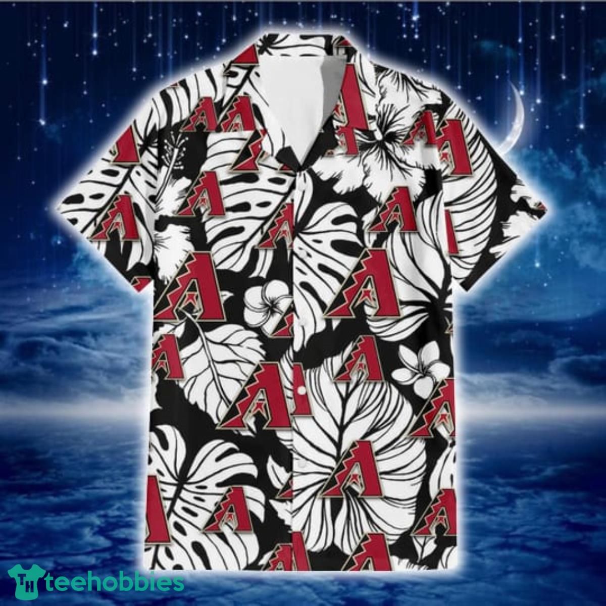 Diamondbacks MLB Palm Hawaiian Shirt Ideal Gift For Real Fans