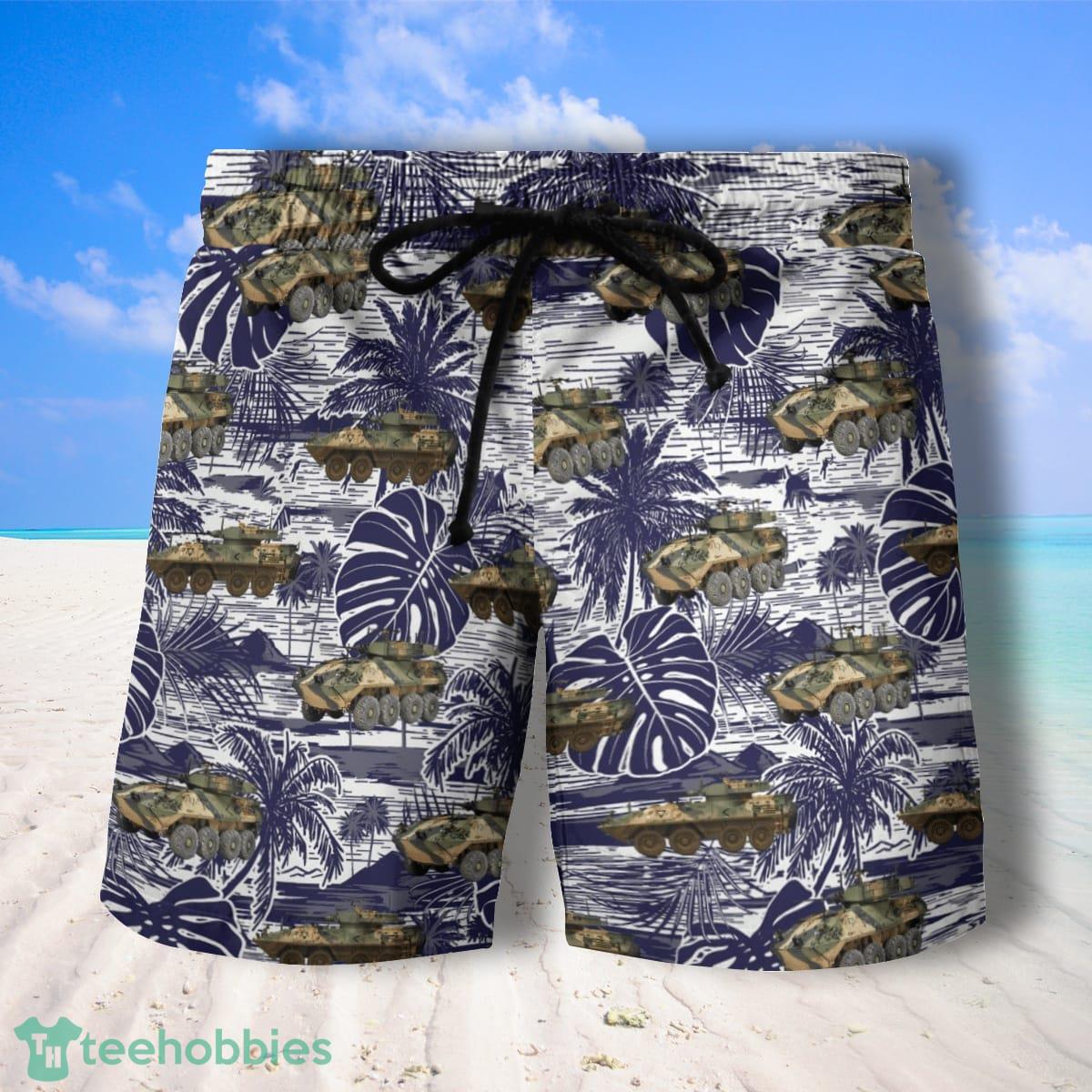 ASLAV Australian Army Hawaiian Shirt & Shorts Great Gift For Men Product Photo 2