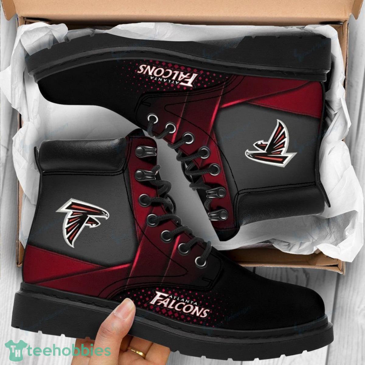 Atlanta Falcons Football Team Leather Boots Best Gift For Men And Women Fans