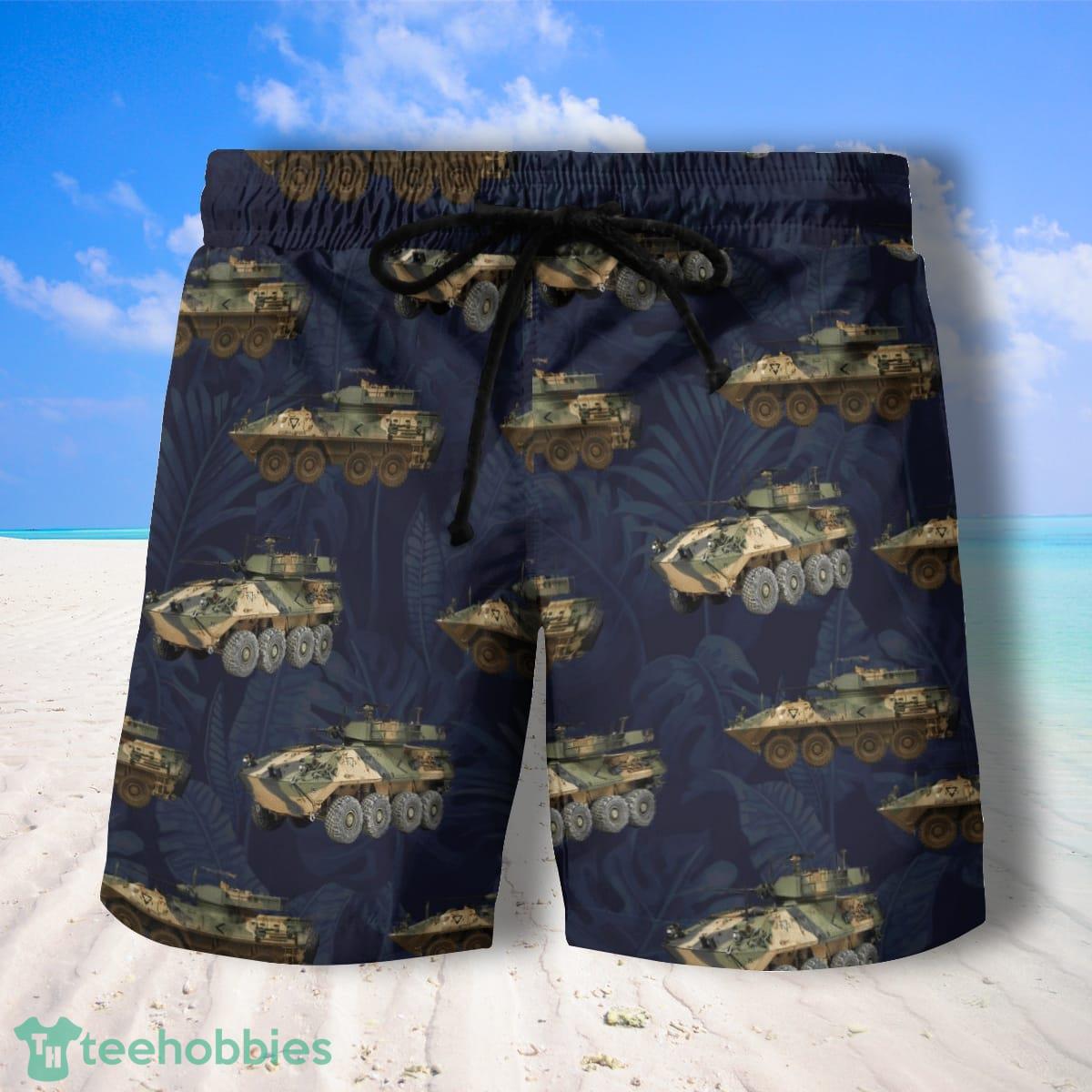 Australian Army Hawaiian Shirt And Shorts Best Style For Men Product Photo 2