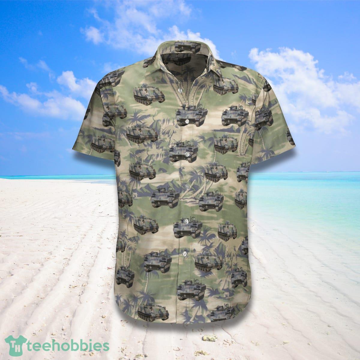 Australian Army Hawaiian Shirt And Shorts Fashion For Men Product Photo 1
