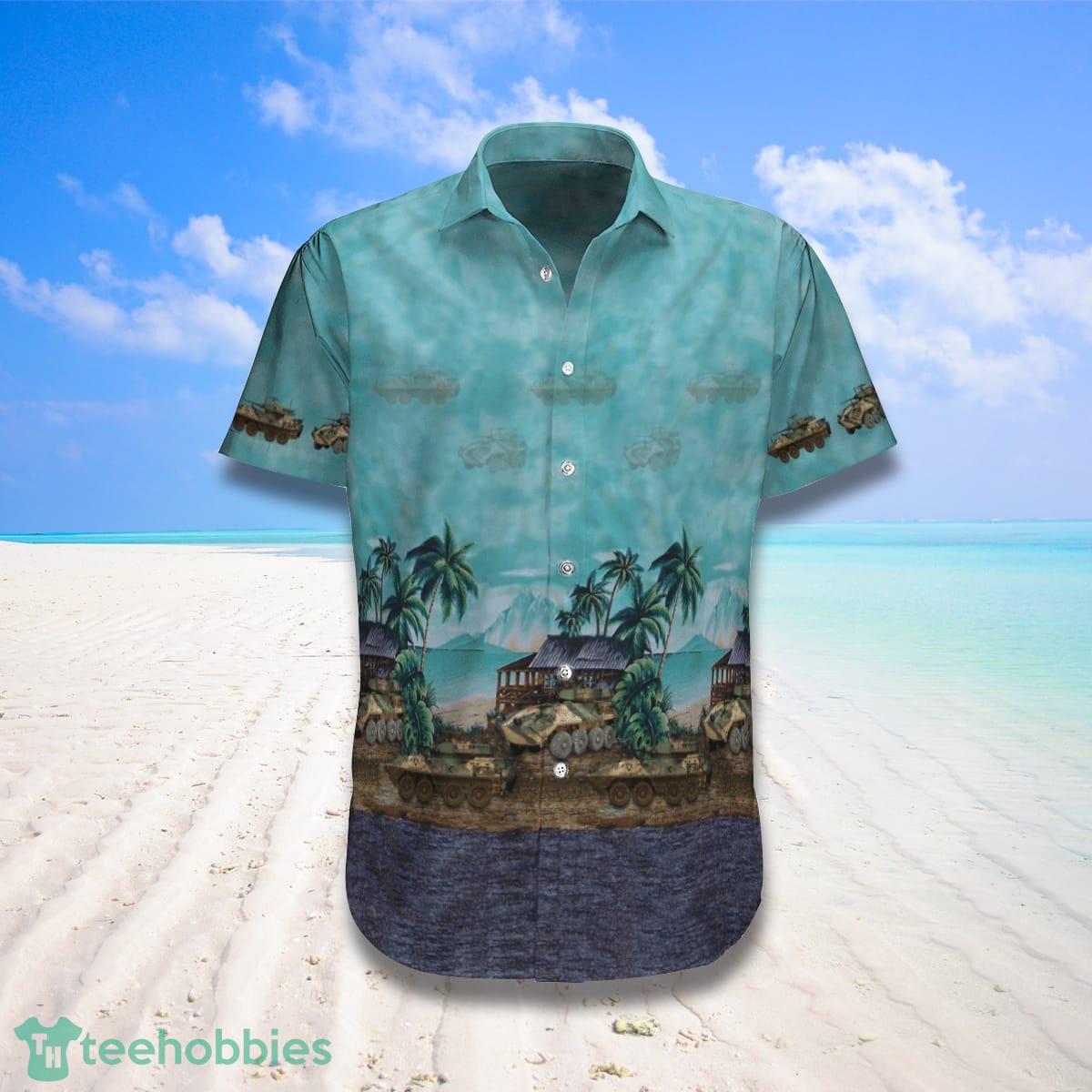 Australian Army Hawaiian Shirt And Shorts For Men Product Photo 1