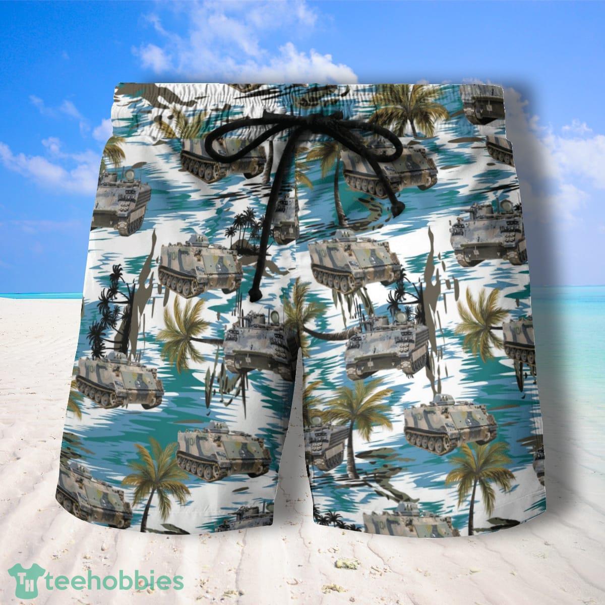 Australian Army Hawaiian Shirt And Shorts Unique Style For Men Product Photo 2