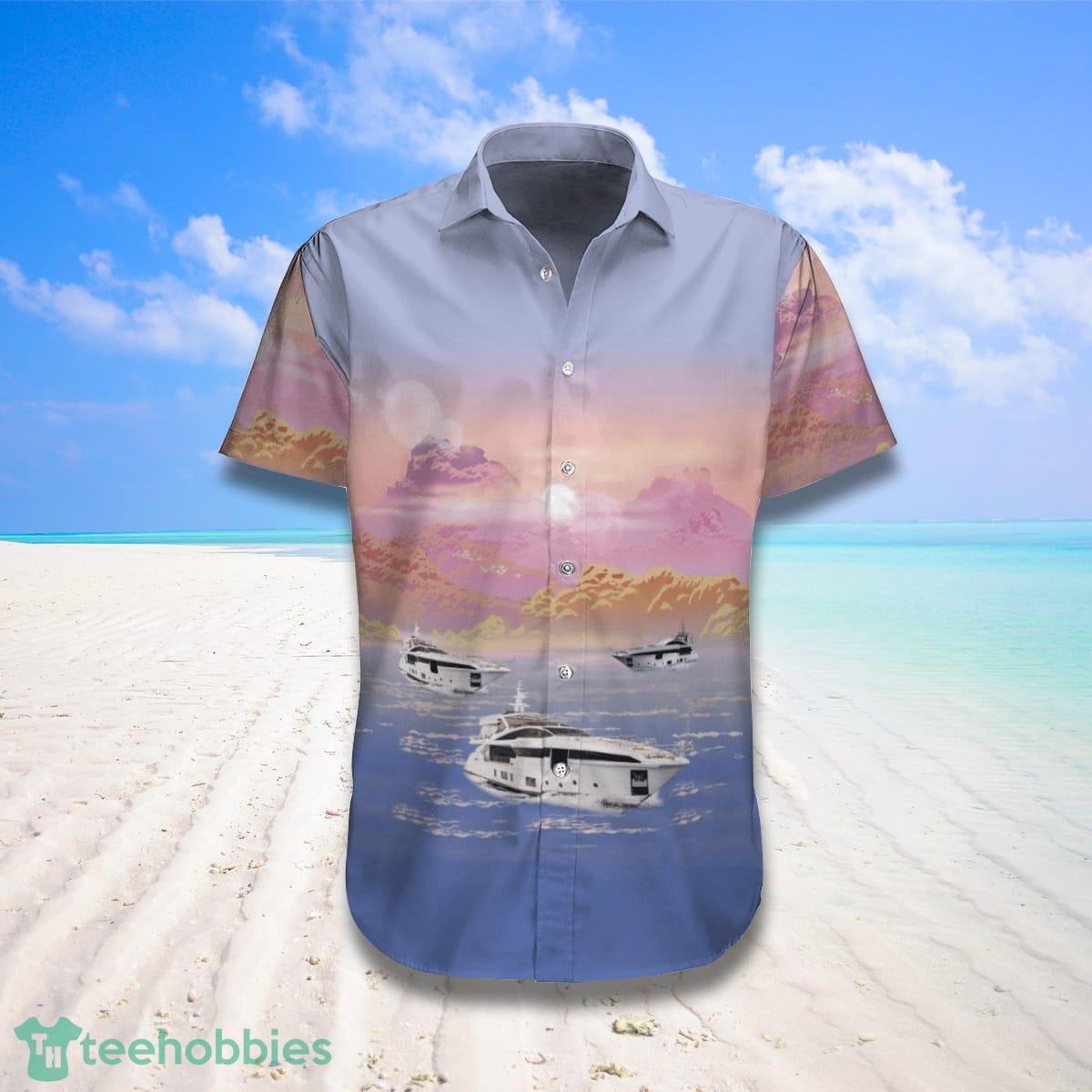Azimut Grande 35 METRI Hawaiian Shirt And Shorts Best Style For Men Product Photo 1