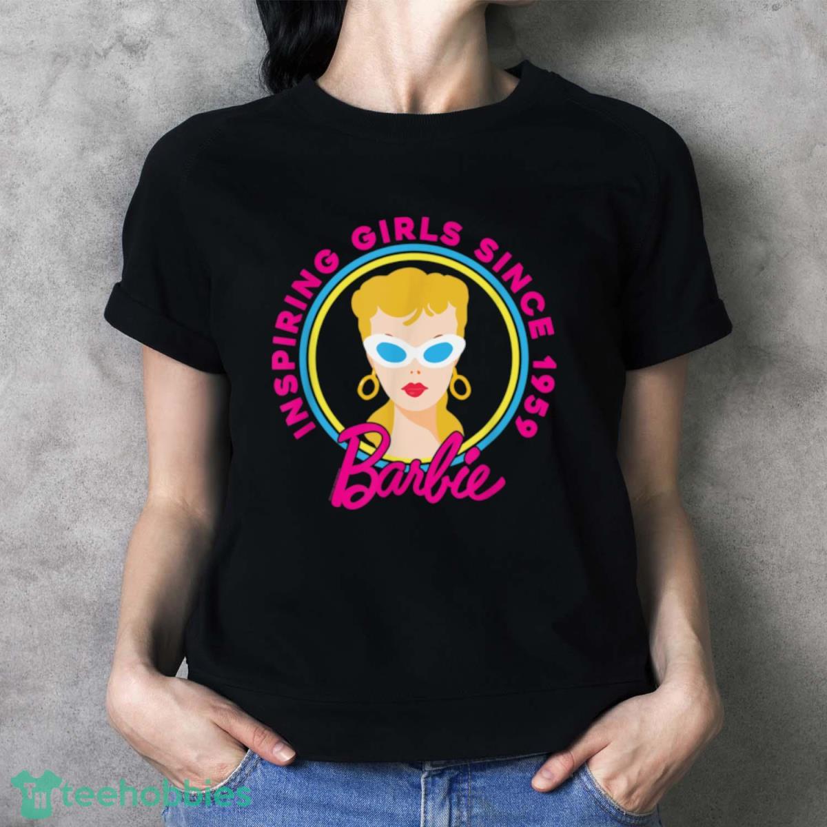 Barbie 60th Anniversary Inspiring Girls Since 59 Shirt, Hoodie, Sweatshirt - Ladies T-Shirt