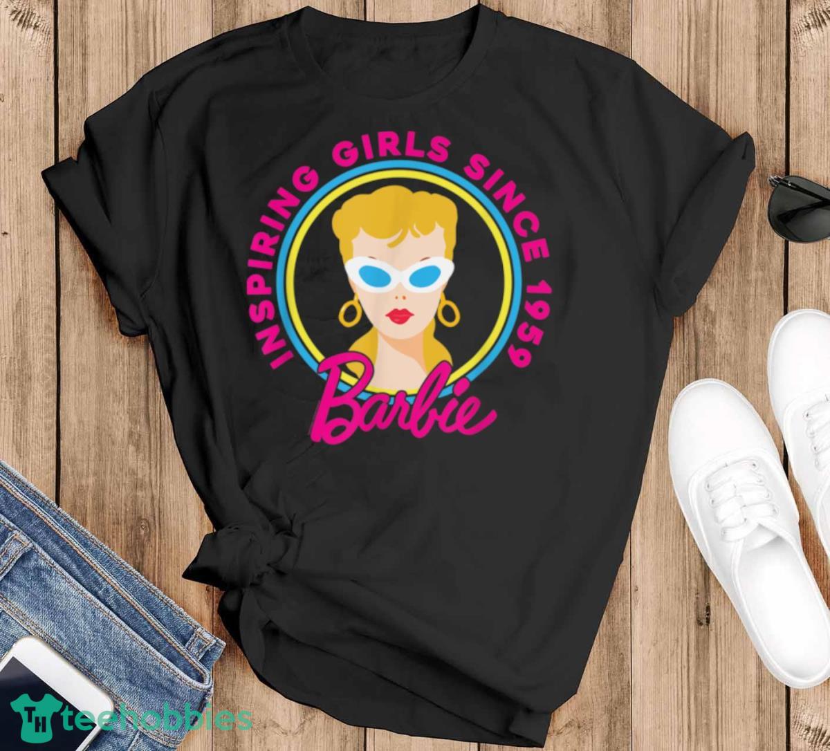 Barbie 60th Anniversary Inspiring Girls Since 59 Shirt, Hoodie, Sweatshirt - Black T-Shirt