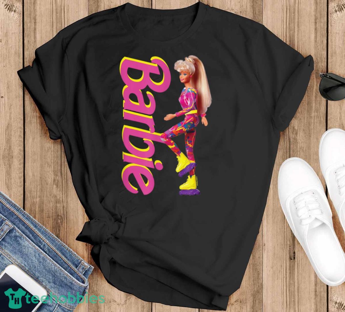 Barbie Hot Skatin’ Retro Barbie Shirt, Hoodie, Sweatshirt - Black T-Shirt