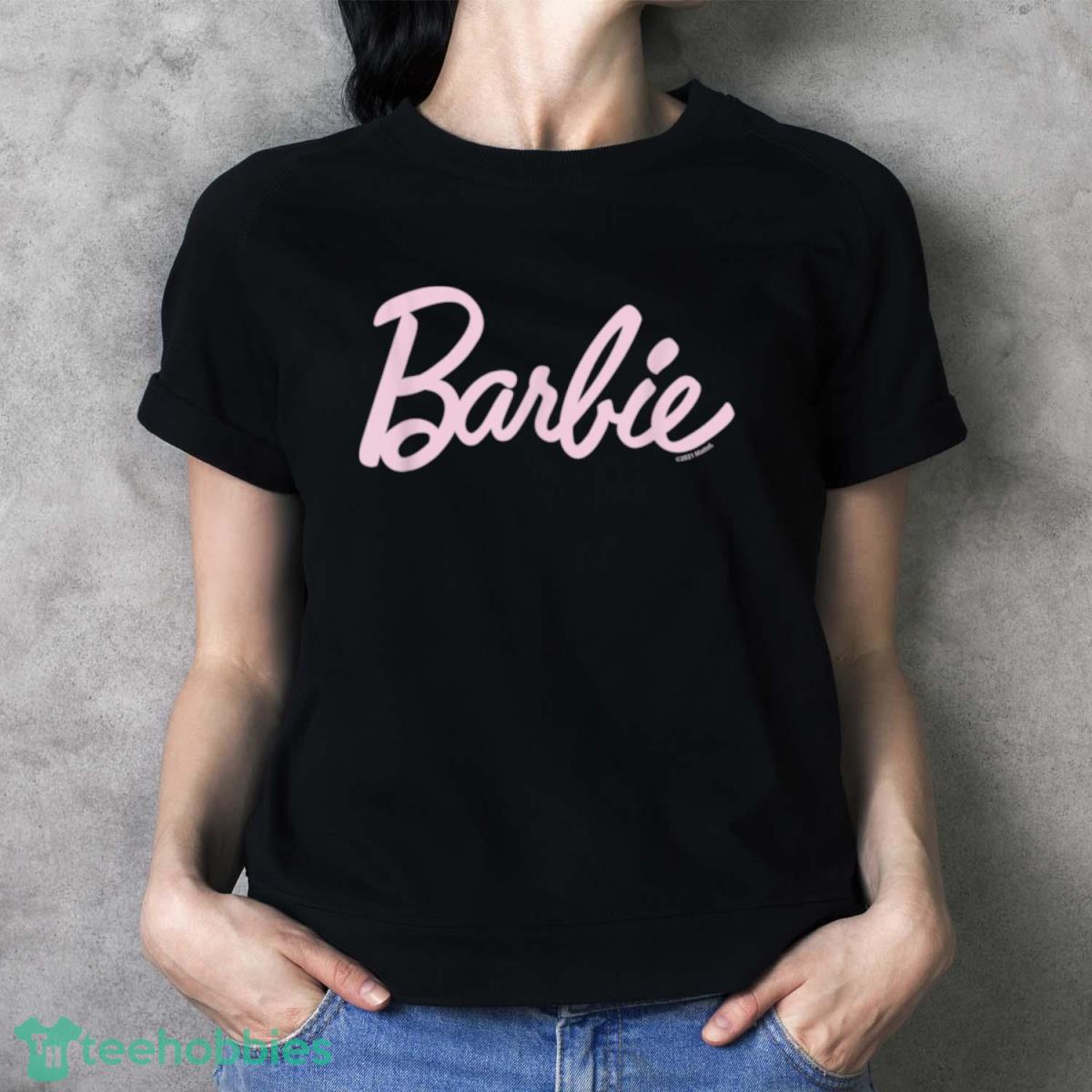 Barbie Light Pink Barbie Logo Shirt, Hoodie, Sweatshirt - Ladies T-Shirt