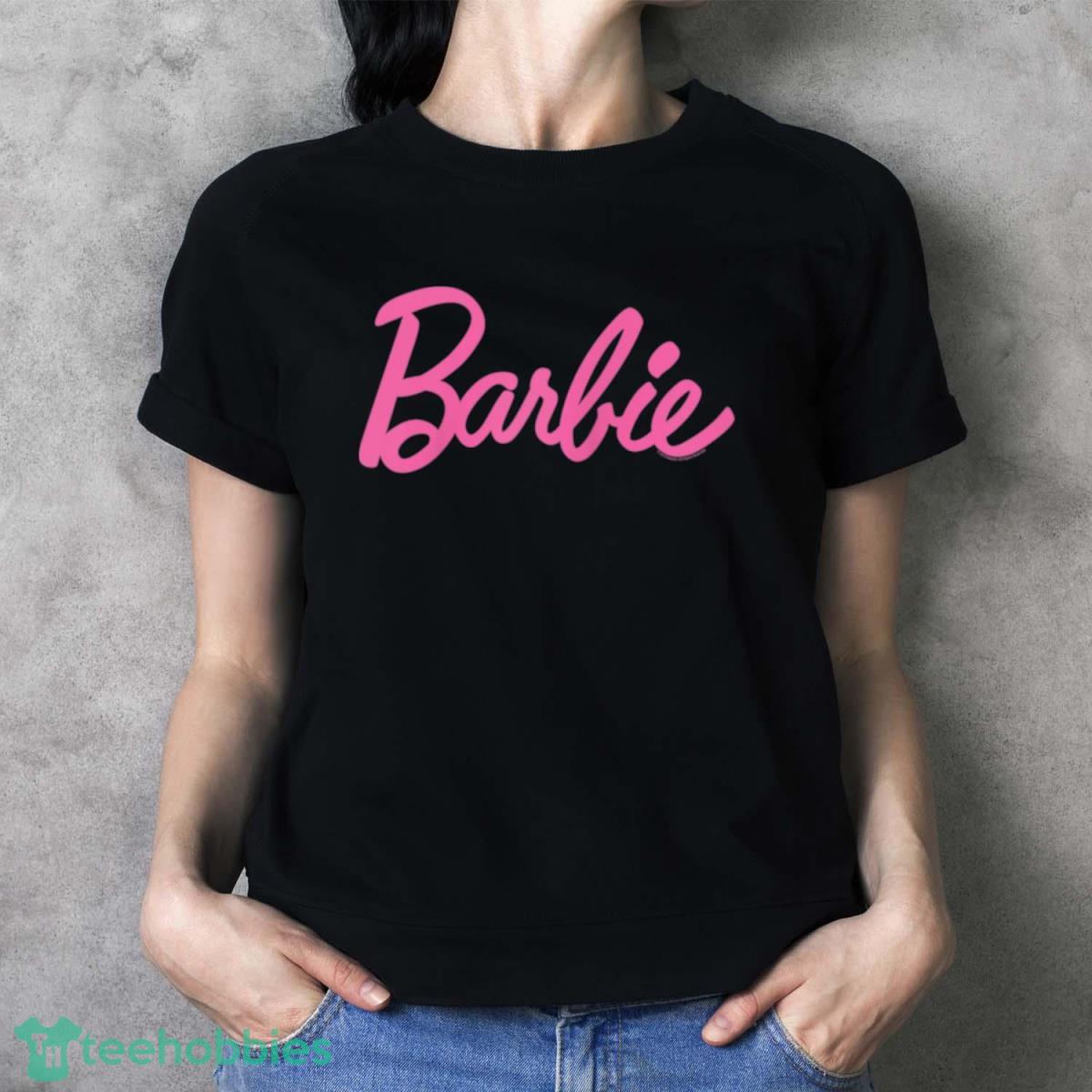 Barbie Logo Raglan Baseball Shirt - Ladies T-Shirt
