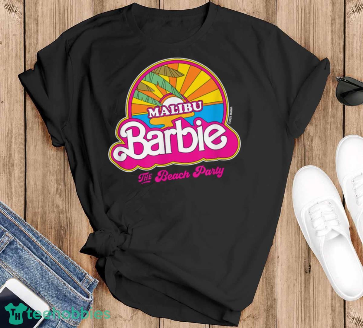 Barbie Malibu Beach Party Shirt, Hoodie, Sweatshirt - Black T-Shirt