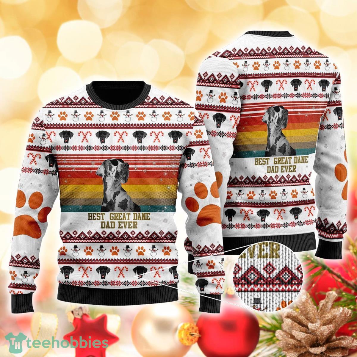 Great dane clearance ugly christmas sweater