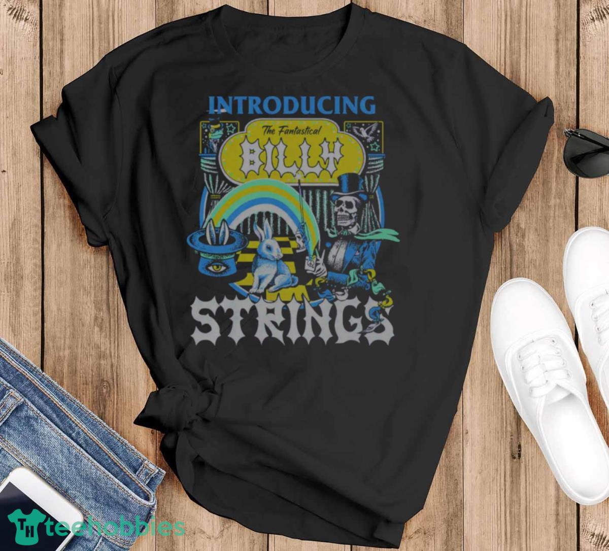 Billy Magic Black With Dates Billy String Shirt - Black T-Shirt