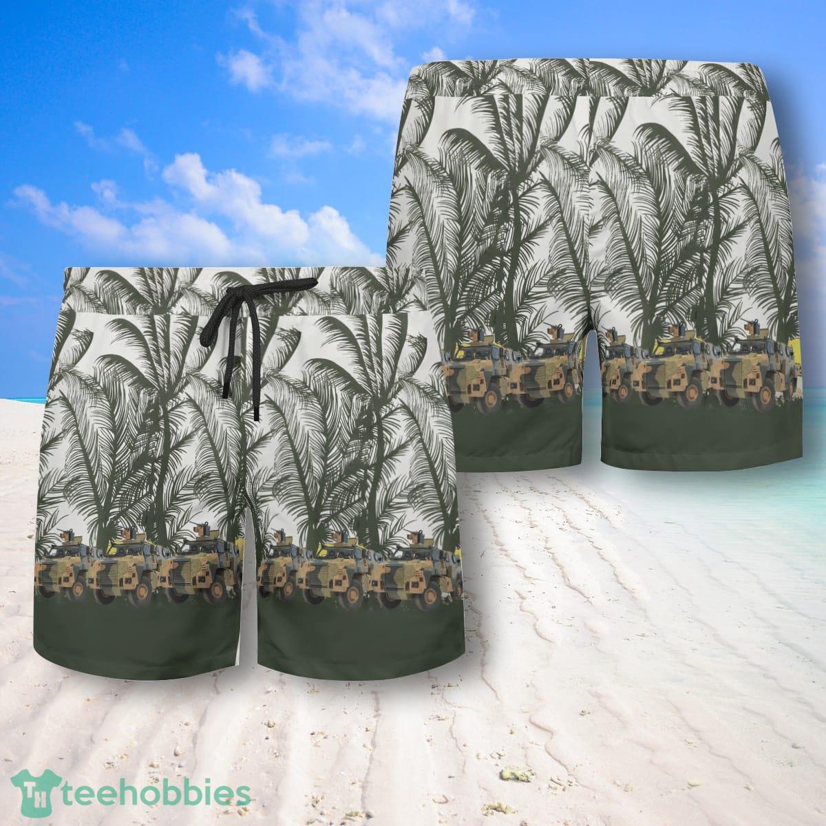 Bushmaster Australian Army Hawaiian Shirt And Shorts For Men Product Photo 2
