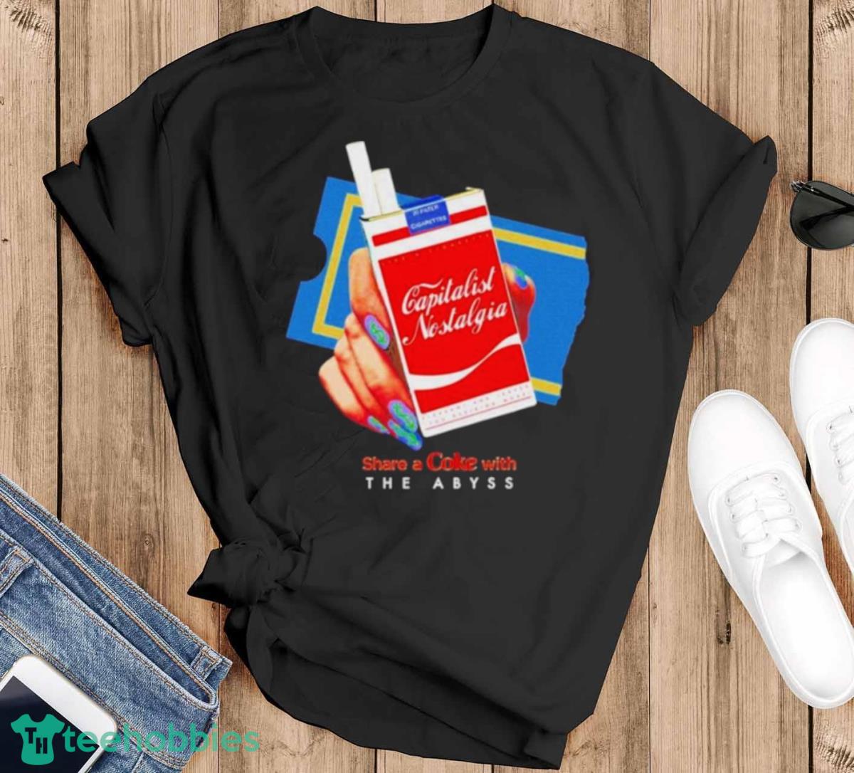 Capitalist Nostalgia Shirt - Black T-Shirt