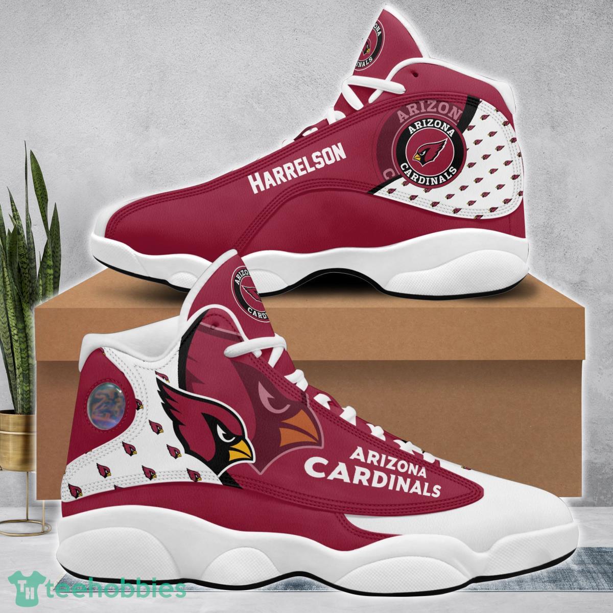 Cardinals Football Team Air Jordan 13 Running Shoes Best Gift For Fans Product Photo 1