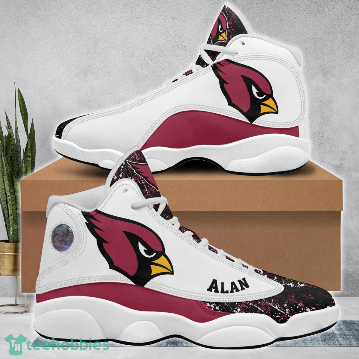 Cardinals Football Team Air Jordan 13 Running Shoes Gift For Fans Product Photo 1