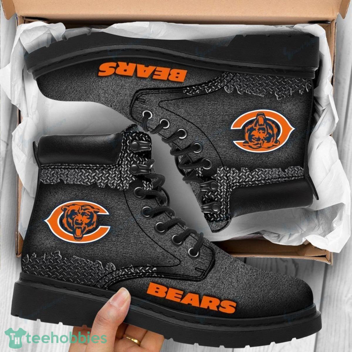 Chicago Bearss Football Team Leather Boots Great Gift For Men And Women Fans Product Photo 1