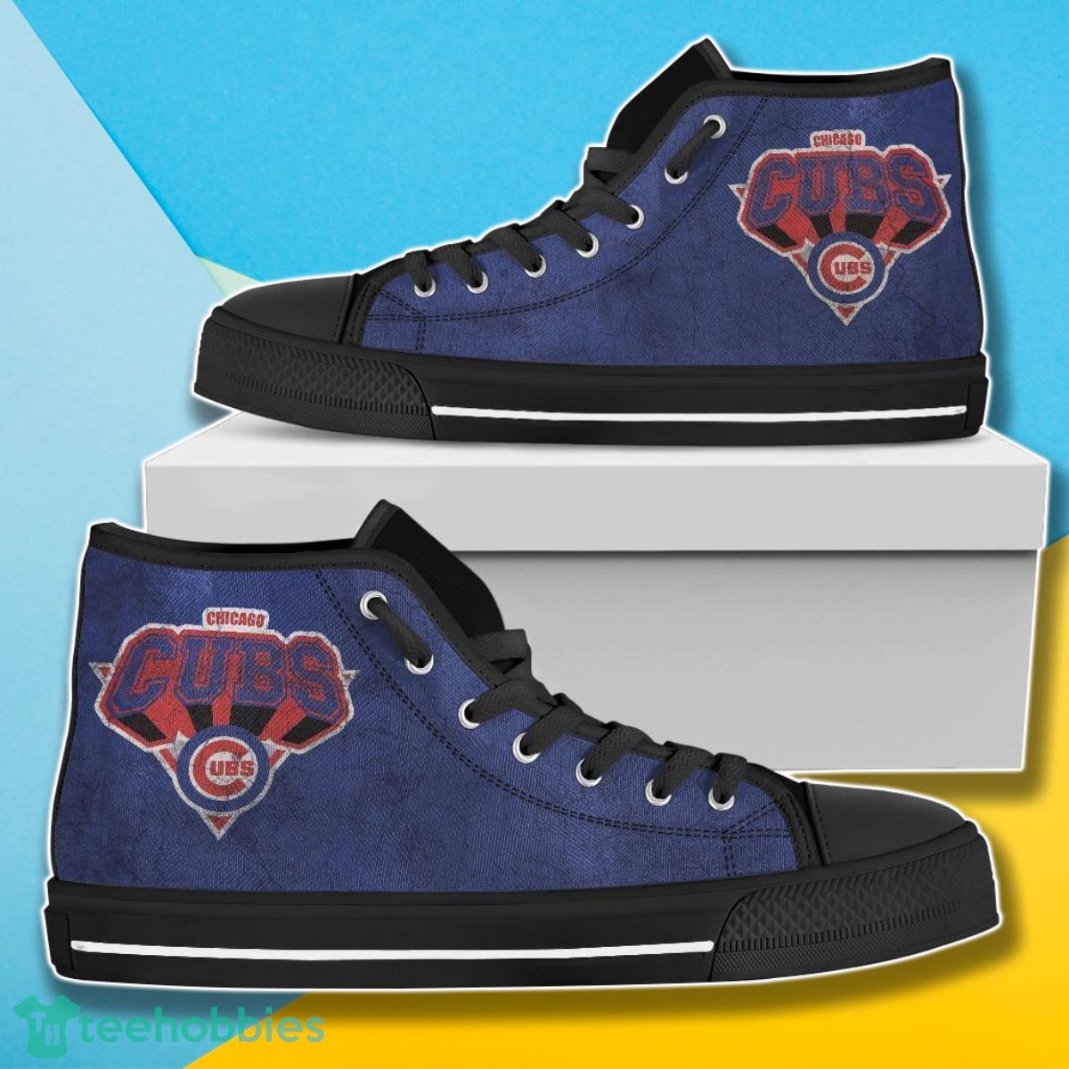 Chicago Cubs MLB High Top Shoes For Men Women Fans Product Photo 1