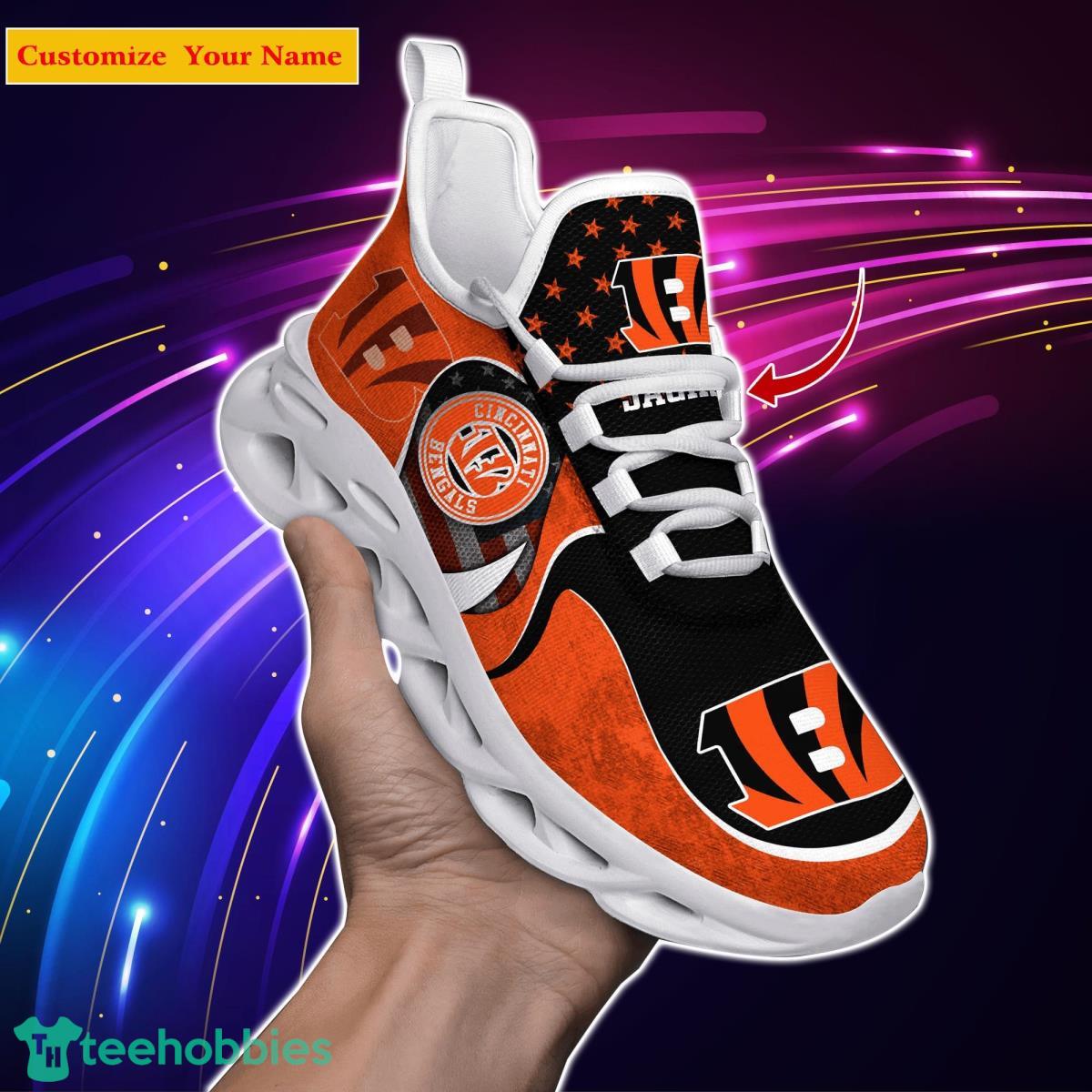Cincinnati Bengals NFL Custom Name Max Soul Shoes Special Gift For Men Women Fans Product Photo 1