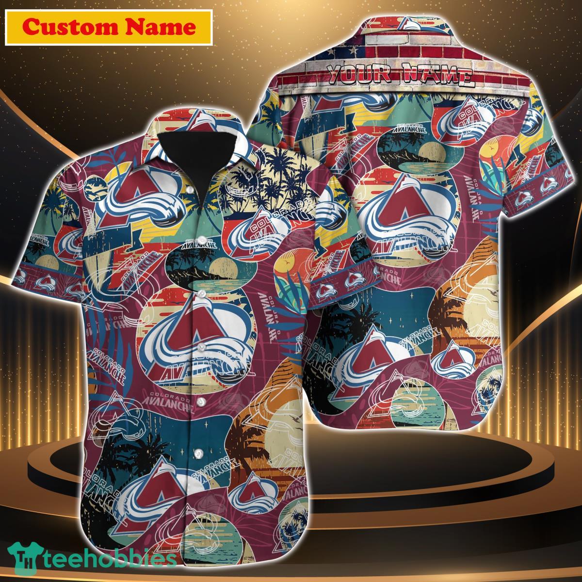 Colorado Avalanche NHL Custom Name Hawaiian Shirt For Men Women Special Gift For Fan Product Photo 1
