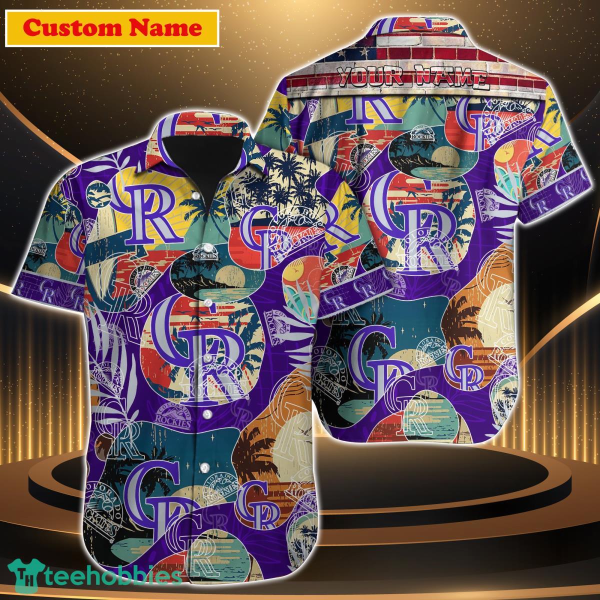 Colorado Rockies MLB Flower Hawaiian Shirt Impressive Gift For