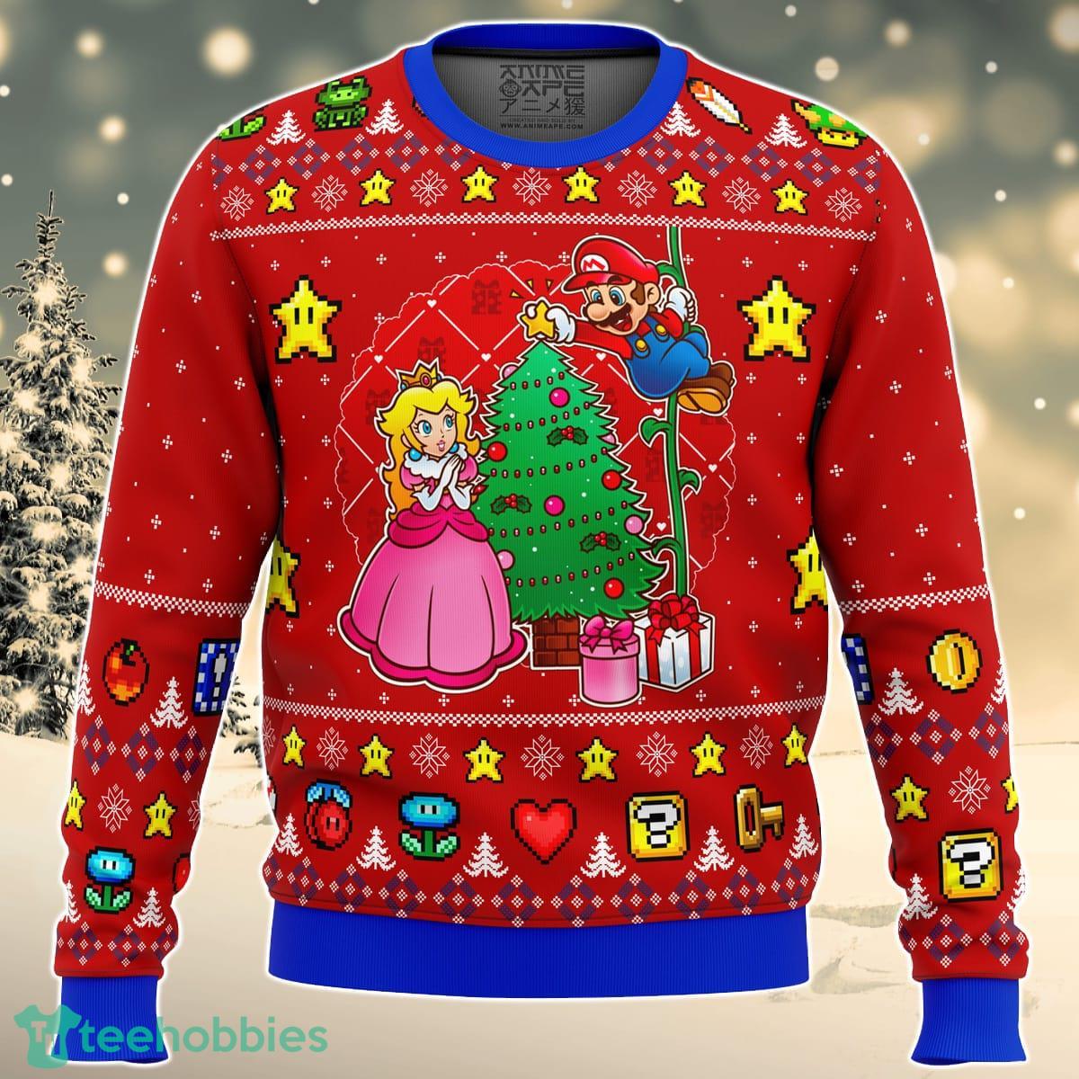 Come And See the Christmas Tree Super Mario Ugly Christmas Sweater Great Gift For Men Women Product Photo 1